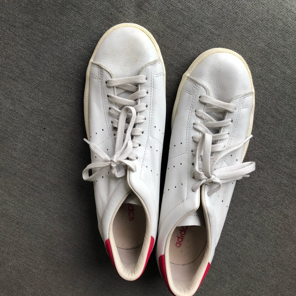 Rare Adidas Match Play White and Red size 13